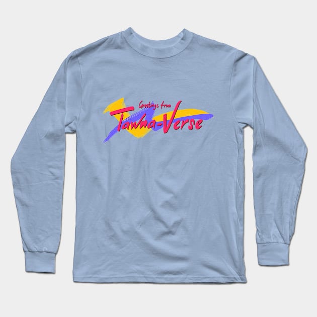 Tawna-Verse Long Sleeve T-Shirt by Mikey Miller